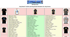 Desktop Screenshot of k9tees.com